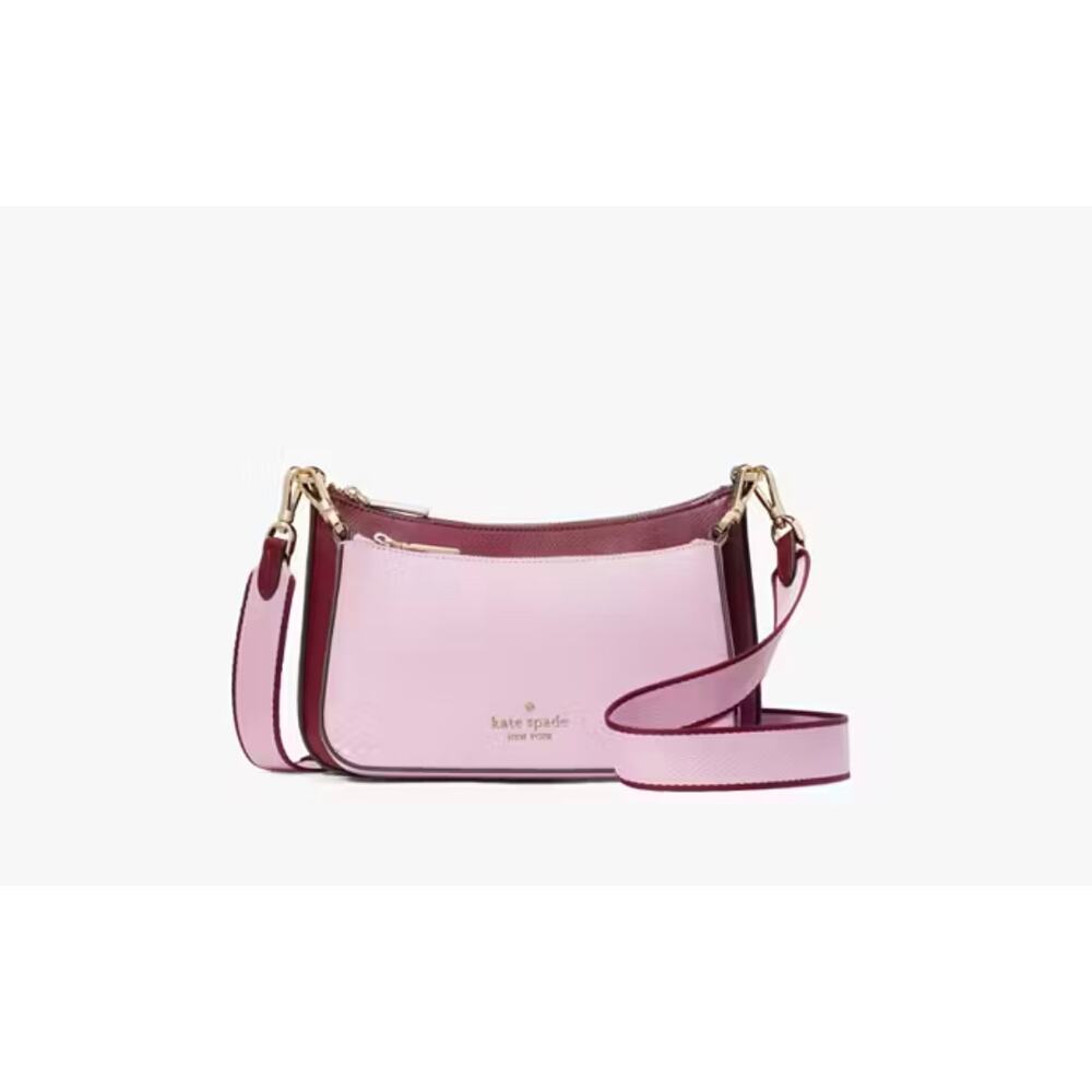 Kate Spade New York Duet Colorblock Saffiano Leather Small Crossbody